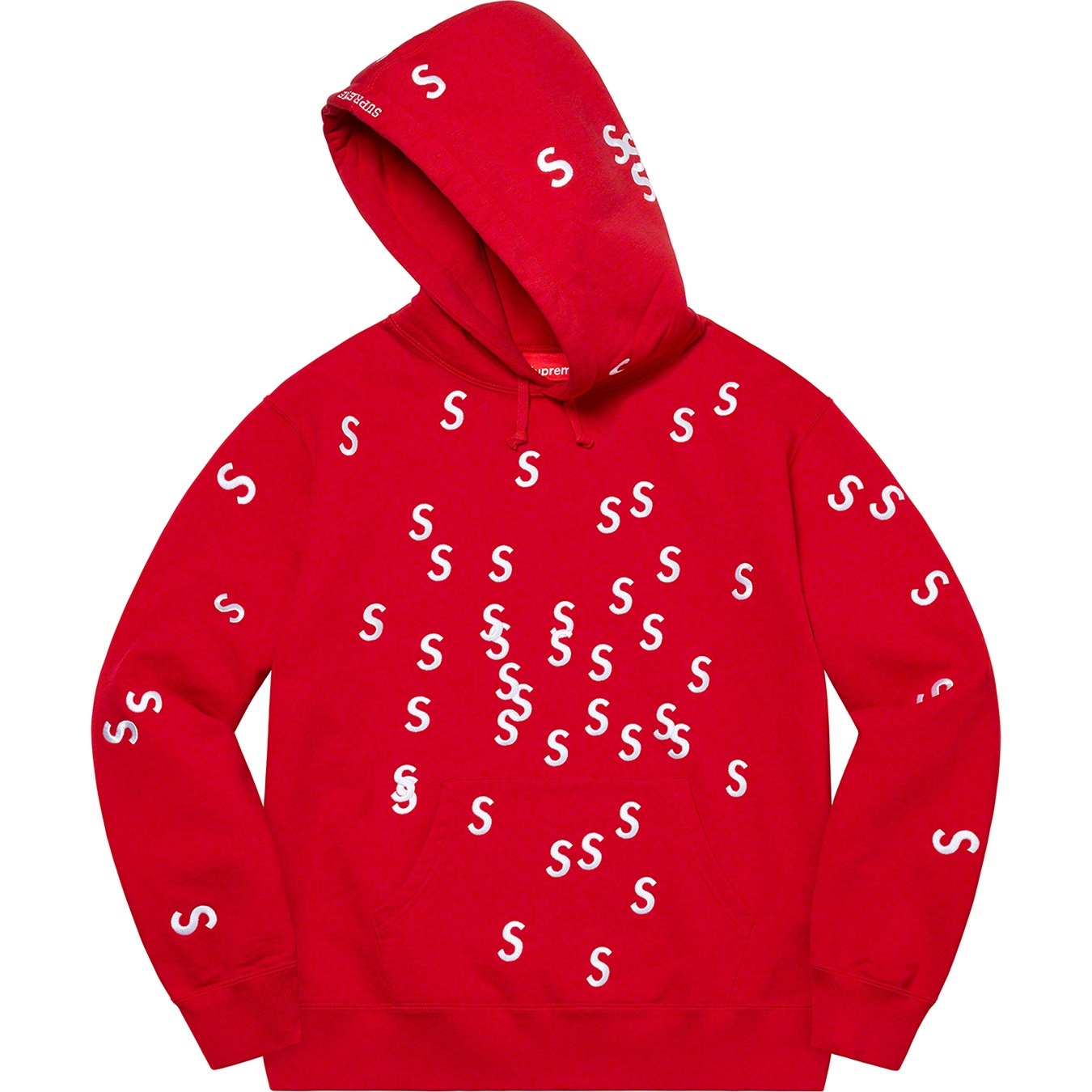 Embroidered S Hooded Sweatshirt view 8